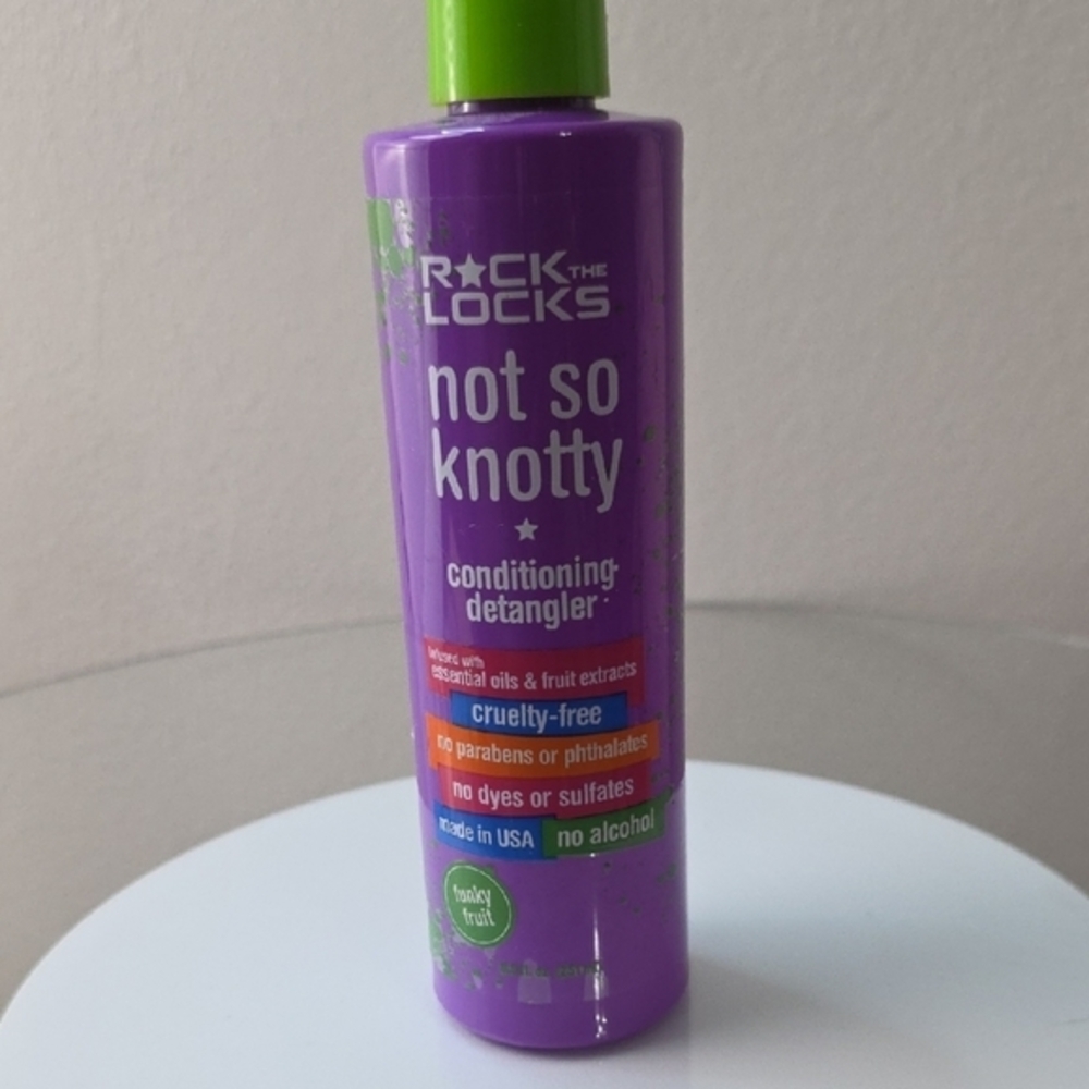 Rock The Locks Not‎ So Knotty Conditioning Detangler 8.5 Fl Oz